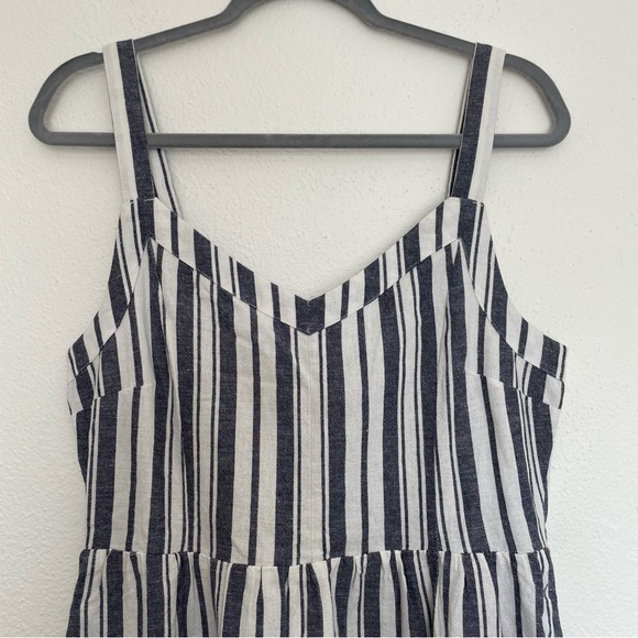 NWT Roxy "Up Above Tank Dress" Summer Striped Mini Dress XL - Picture 8 of 12